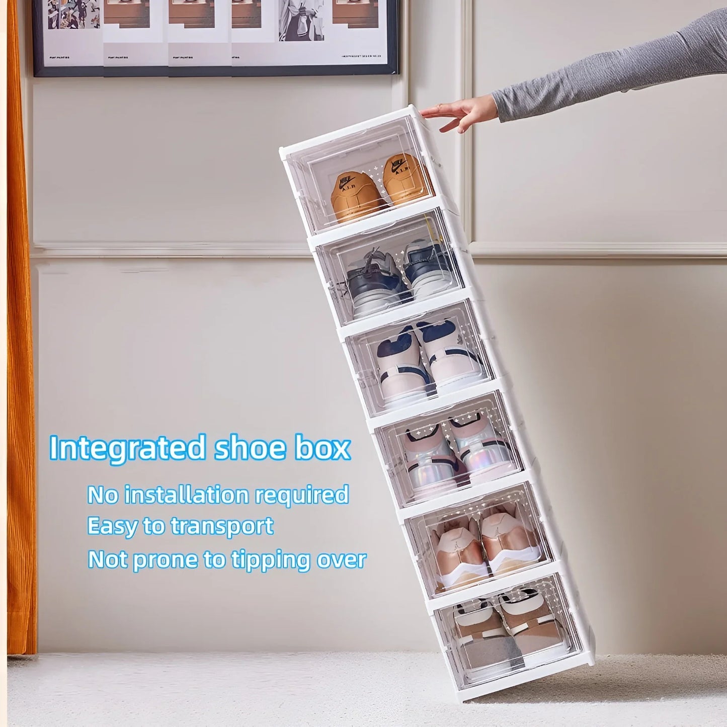 Foldable Shoe Rack 6 Layers